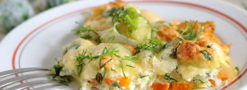 белковый омлет в духовке. Шаг 17