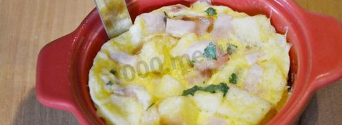 быстрый омлет в микроволновке. Шаг 13