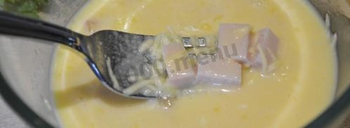 быстрый омлет в микроволновке. Шаг 8