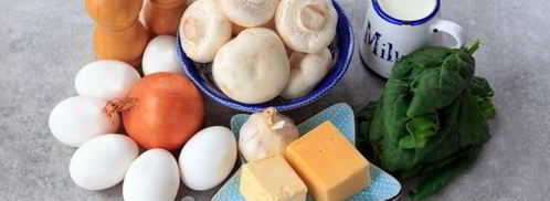 фриттата с грибами. Шаг 2