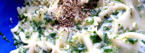 фриттата с макаронами и шпинатом. Шаг 15