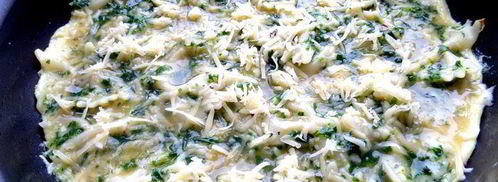 фриттата с макаронами и шпинатом. Шаг 18