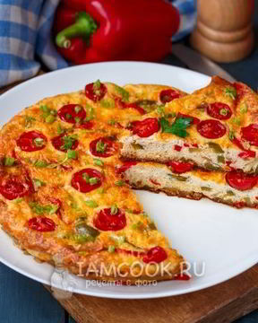 Фриттата с овощами