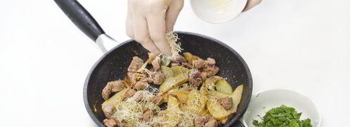 крестьянский омлет. Шаг 3