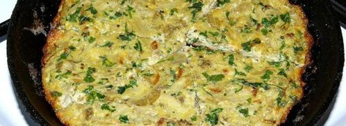 маакуда — тунисский омлет с баклажаном. Шаг 9