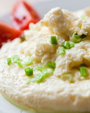 Омлет на пару