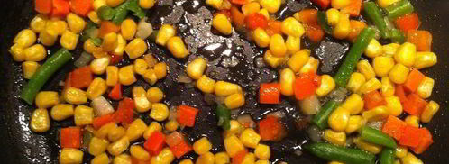 омлет omelette minestrone. Шаг 2