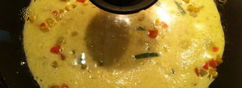 омлет omelette minestrone. Шаг 4