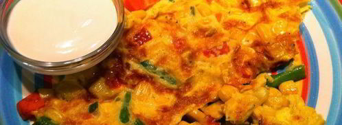 омлет omelette minestrone. Шаг 6