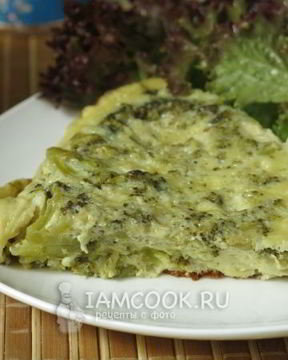 Омлет с брокколи в мультиварке