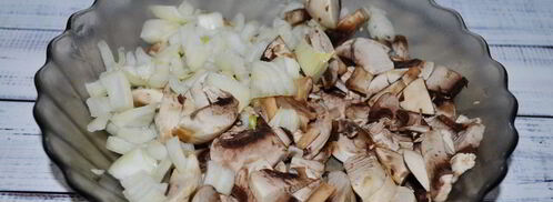 омлет с грибами. Шаг 2