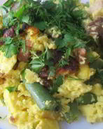 Омлет с крахмалом