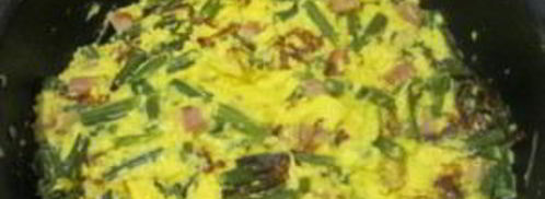 омлет с крахмалом. Шаг 4