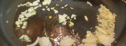 омлет с курицей и сыром. Шаг 3