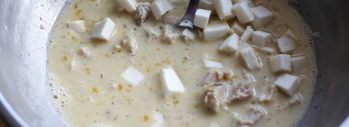 омлет с курицей. Шаг 3