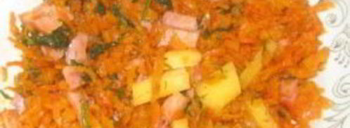 омлет с морковью. Шаг 2