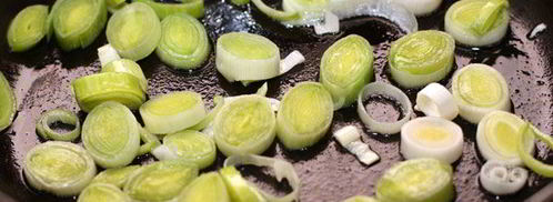 омлет с опятами. Шаг 3