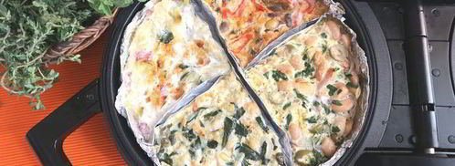 омлет с овощами времена года. Шаг 8