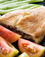 Омлет с шампиньонами