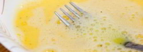 омлет с шампиньонами. Шаг 3