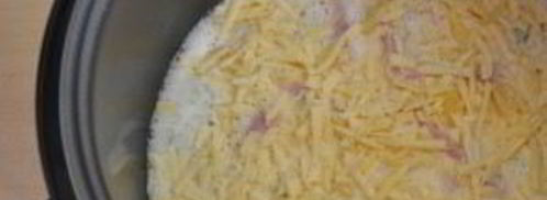 омлет с ветчиной в мультиварке. Шаг 5