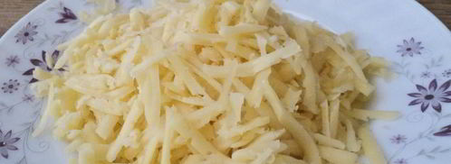 омлет с зеленым горошком. Шаг 5