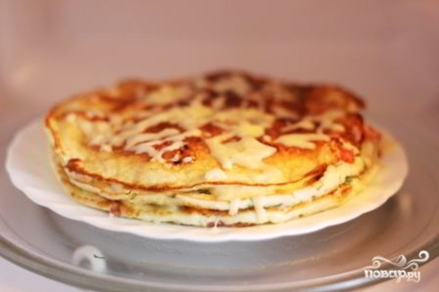 Рецепт омлет слоеный
