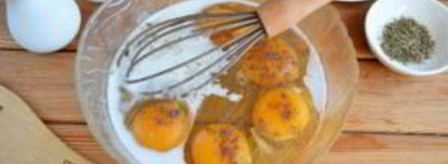 омлет в стиле пиццы. Шаг 2