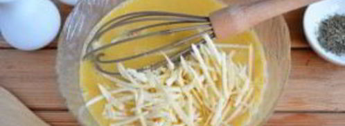 омлет в стиле пиццы. Шаг 3