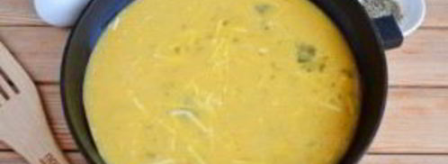 омлет в стиле пиццы. Шаг 4