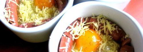 омлетный цветочек под сыром джюгас. Шаг 9