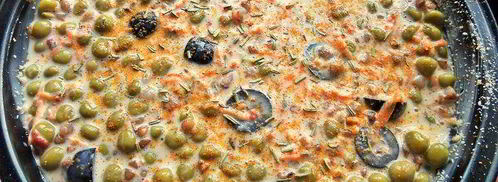 омлеты с гречкой и маслинами. Шаг 11