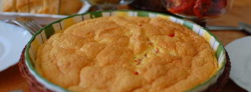 сырно-овощной омлет в духовке. Шаг 4