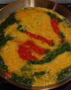 Трехцветный омлет