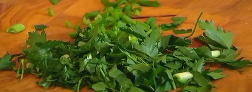 трехцветный омлет. Шаг 6