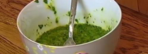 трехцветный омлет. Шаг 8