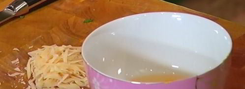 трехцветный омлет. Шаг 9