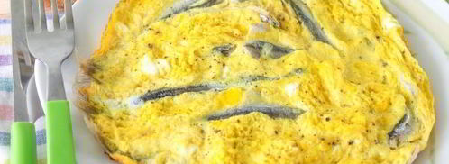 жареная мойва в омлете. Шаг 9