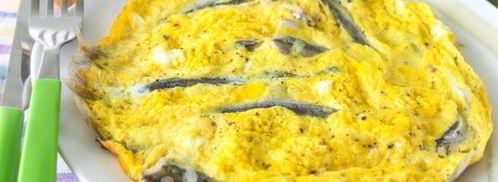 жареная мойва в омлете. Шаг 10