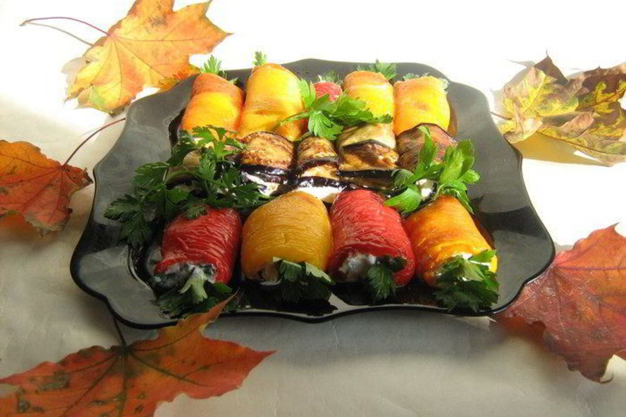 Рецепт овощная закуска-ассорти краски сентября