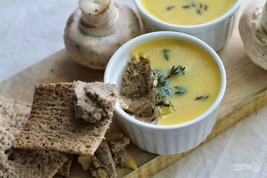 Рецепт грибной паштет домашний