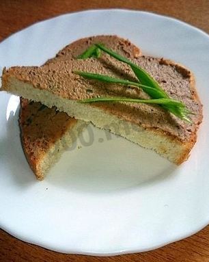Куриный паштет из печени с морковью