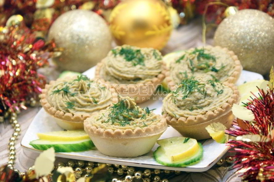 Рецепт куриный паштет с грибами