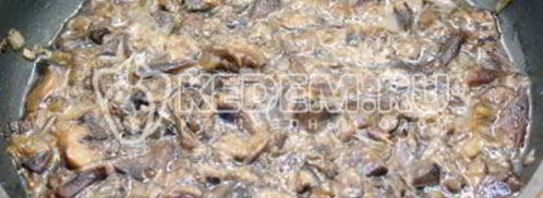 куриный паштет с грибами. Шаг 4