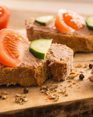 Куриный паштет в хрустящем песочном тесте