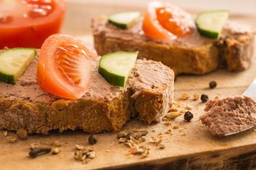 Рецепт куриный паштет в хрустящем песочном тесте