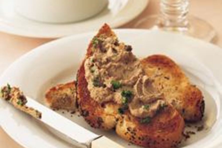 Рецепт мусс-паштет из куриной печени