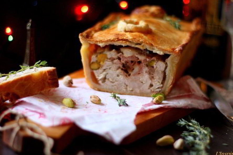 Рецепт мясной пирог паштет в коре