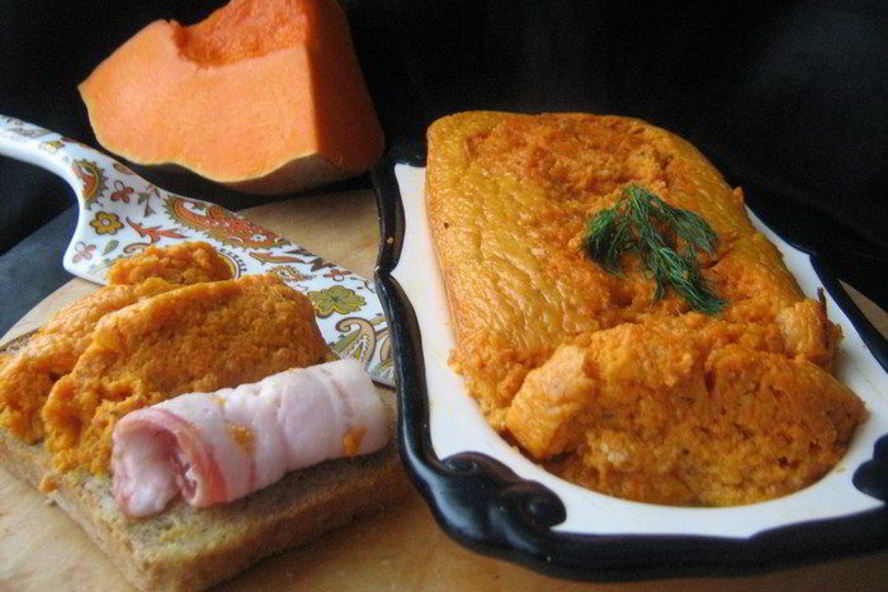 Рецепт нежнейший паштет из тыквы