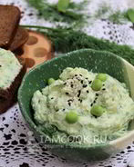 Паштет из авокадо и творога